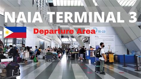 naia terminal 3 departure flights